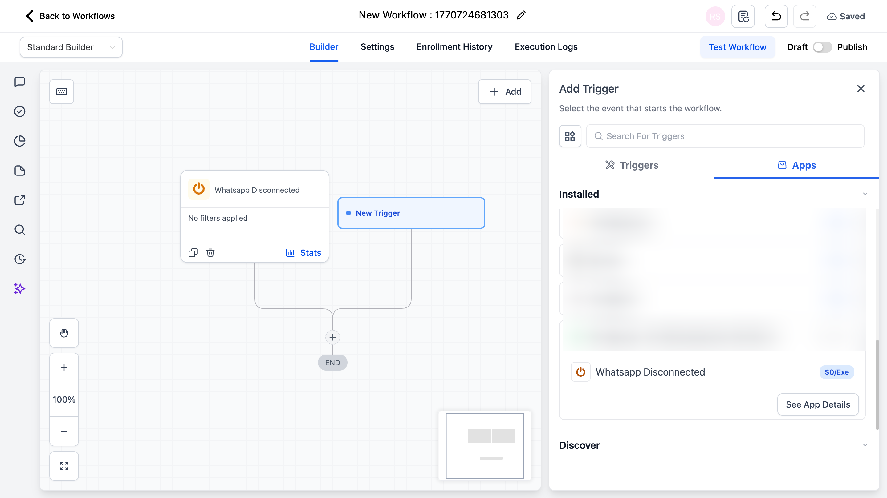 WhatsApp Disconnect Triggers