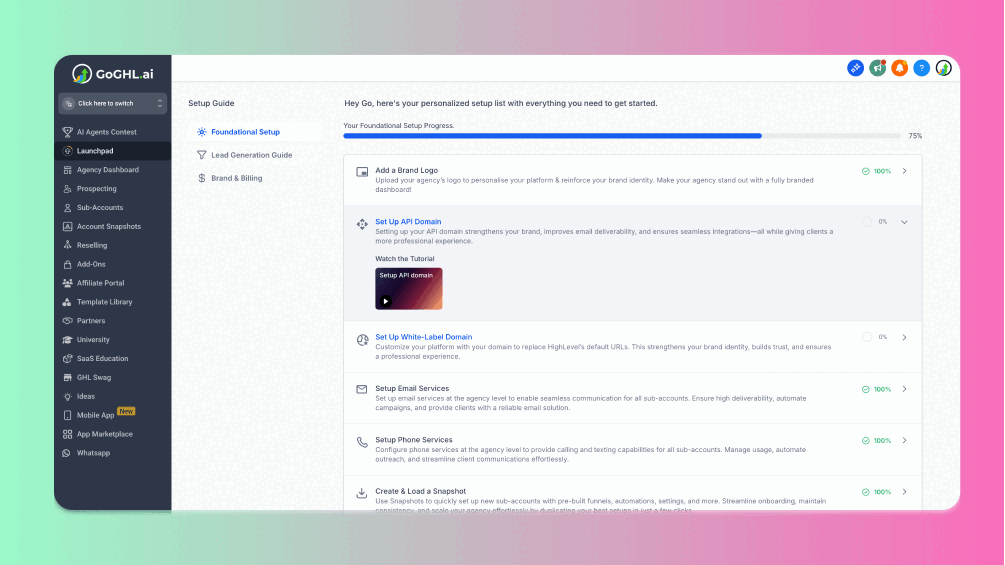Modo Goteo Integrado