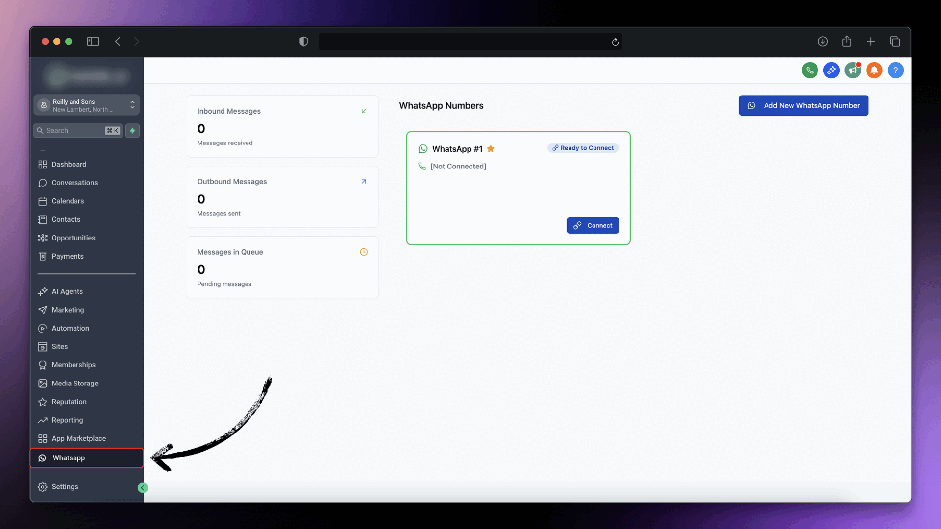 GoGHL.ai Conectar WhatsApp con Código QR