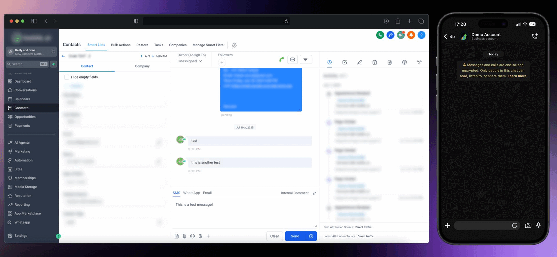Conectar WhatsApp con Código QR desde móvil